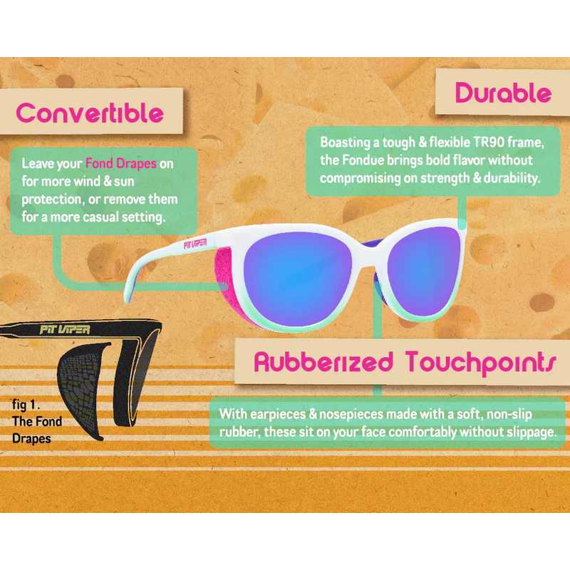 Pit Viper "The Bonaire Breeze | Fondue" - Lunettes de Soleil