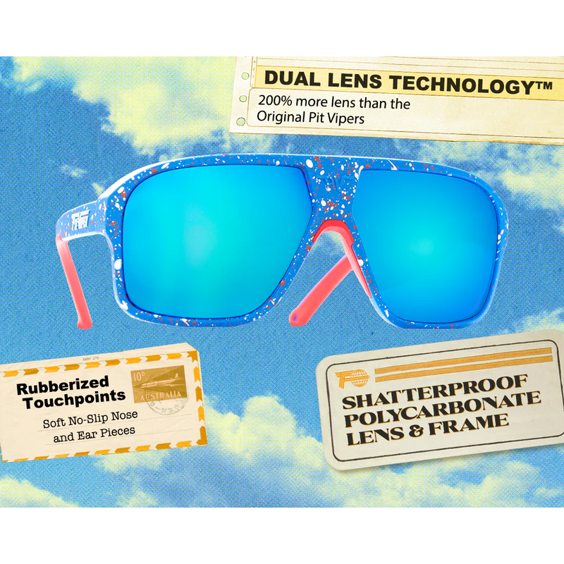 Pit Viper "The Blue Ribbon | Flight Optics" - Lunettes de Soleil