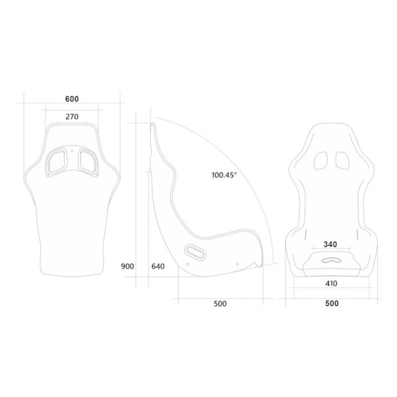 Siège Baquet Atech Raid 4x4 (FIA)