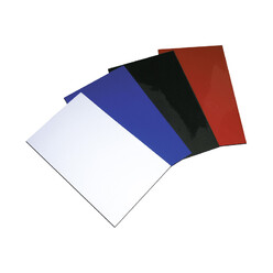 Bavettes PVC 50x30 Épaisseur 4mm (la paire) Noir