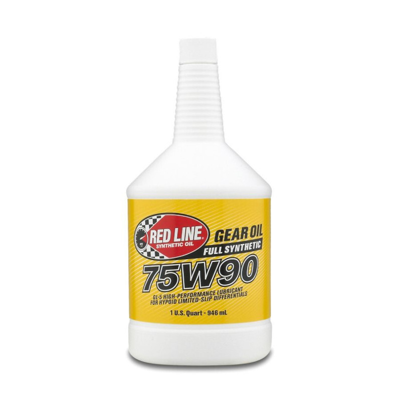 Huile de Boîte et Pont Autobloquant Red Line 75W90 (946 mL)