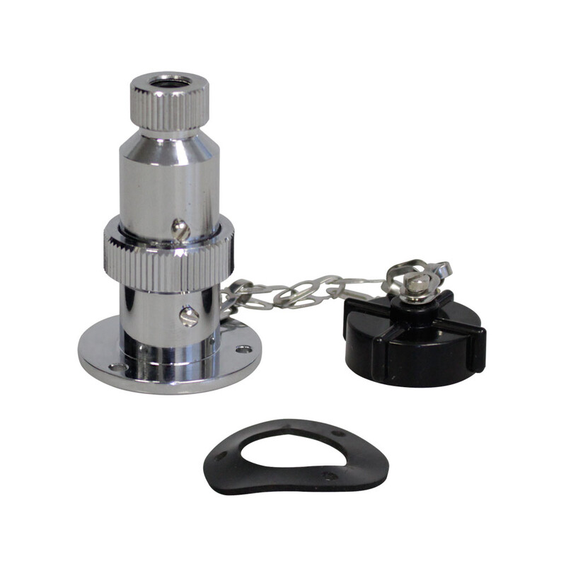 Prise inox pour rampe de phares - 4 voies
