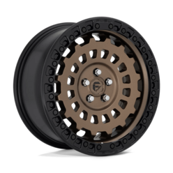 Jante Fuel D634 Zephyr 17x8" 5x114.3 ET38, Bronze Mat, Cerclage Noir