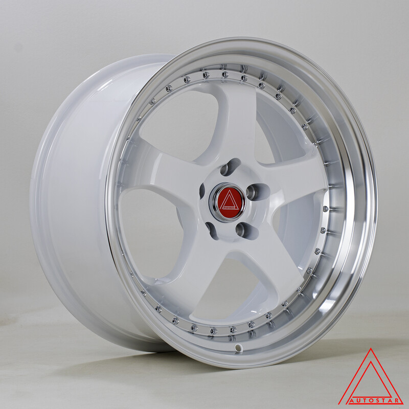 Jante Autostar GT5R 19x9.5" 5x114.3 ET22, Blanc