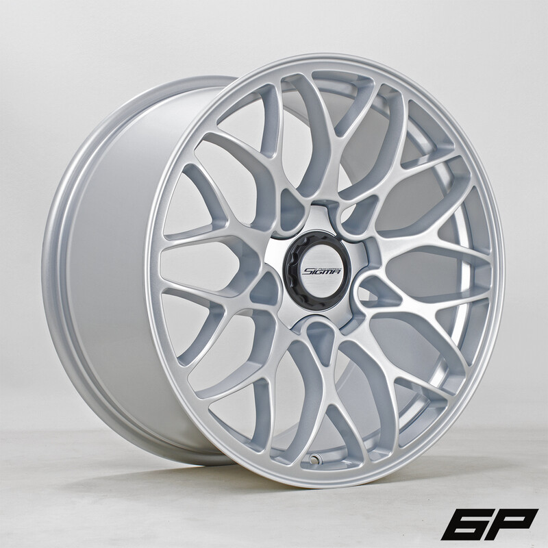 Jante Rota Sigma 18x9.5" 5x120 ET35, Gris Argenté
