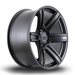 Jante Rota Surge 20x9" 6x114.3 ET10, Noir Satiné