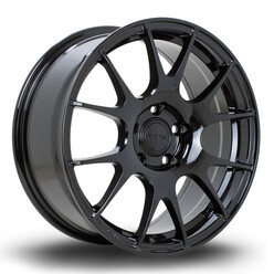 Jante Rota Blitz 17x7.5" 5x114.3 ET45, Noir Brillant