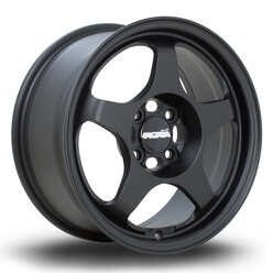 Jante Rota Slipstream 15x7" 4x100 ET35, Noir Mat