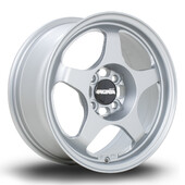 Jante Rota Slipstream 15x7" 4x100 ET35, Gris Argenté