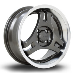 Jante Rota HM3 15x7" 4x100 ET40, Gunmetal