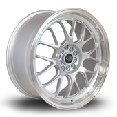 Jante Rota MXR 18x8.5" 5x120 ET35, Gris Argenté / Poli
