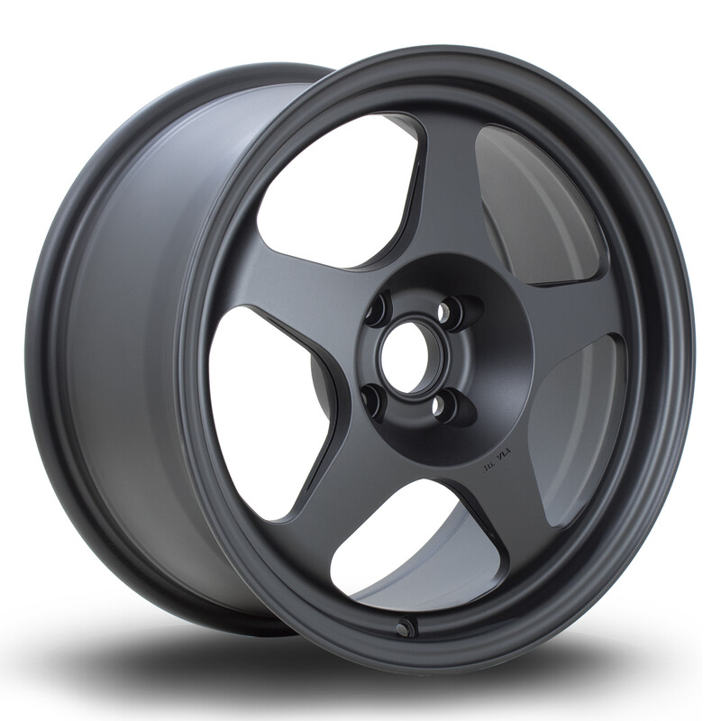 Jante Rota Slipstream 16x8" 4x95.25 ET37, Noir Mat