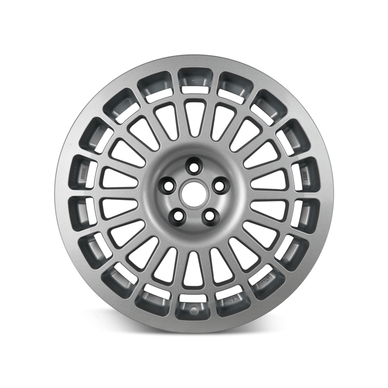 Jante Evo Corse MonteCorse 17x7" 4x98 ET28, Gris Argenté