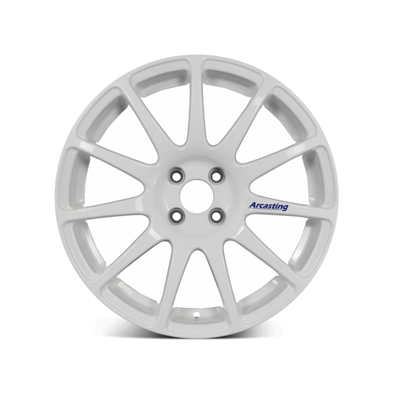 Jante Evo Corse Excalibur 18x8" 5x110 ET37, Blanc