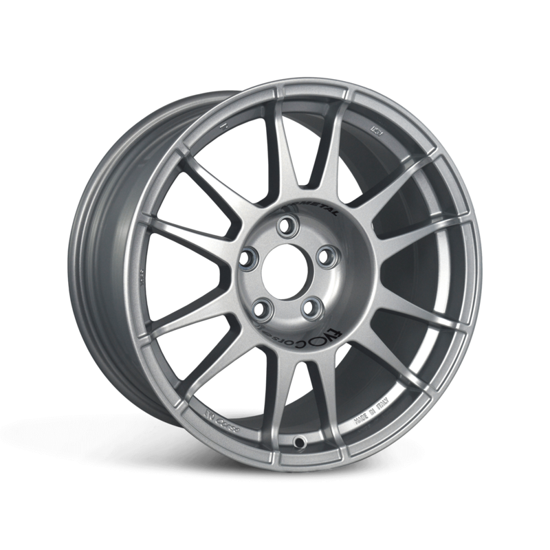 Jante Evo Corse SanremoZero 17x8" 5x120 ET11.6, Gris Argenté