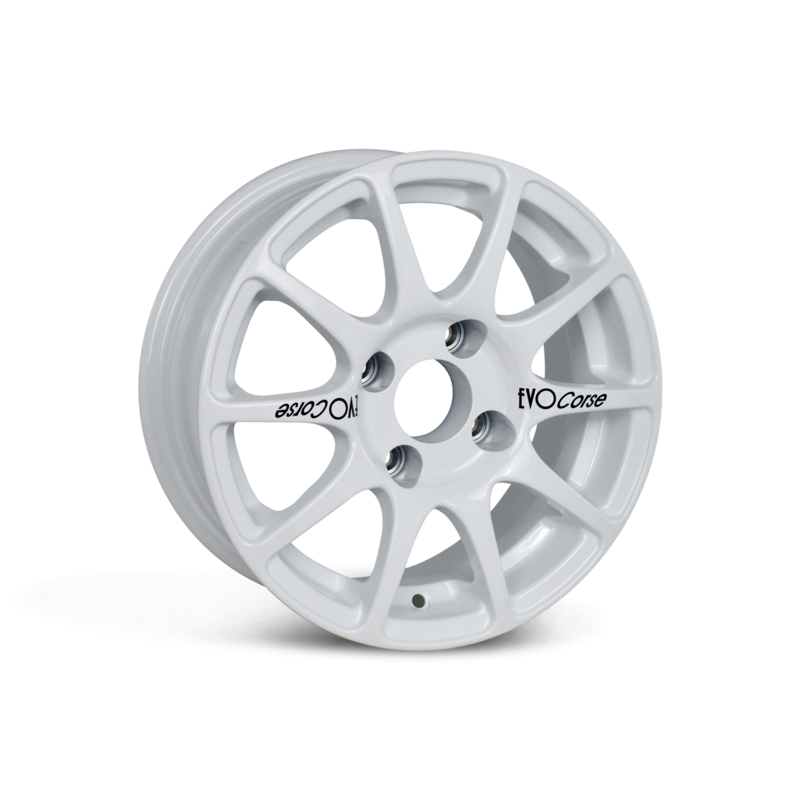 Jante Evo Corse Sport 14x6" 4x108 ET38, Blanc