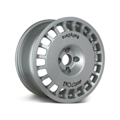 Jante Evo Corse RAL 17x8" 4x108 ET33, Gris Argenté