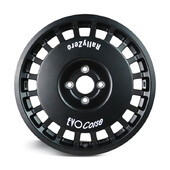 Jante Evo Corse RallyZero 17x8" 4x98 ET35, Noir Mat