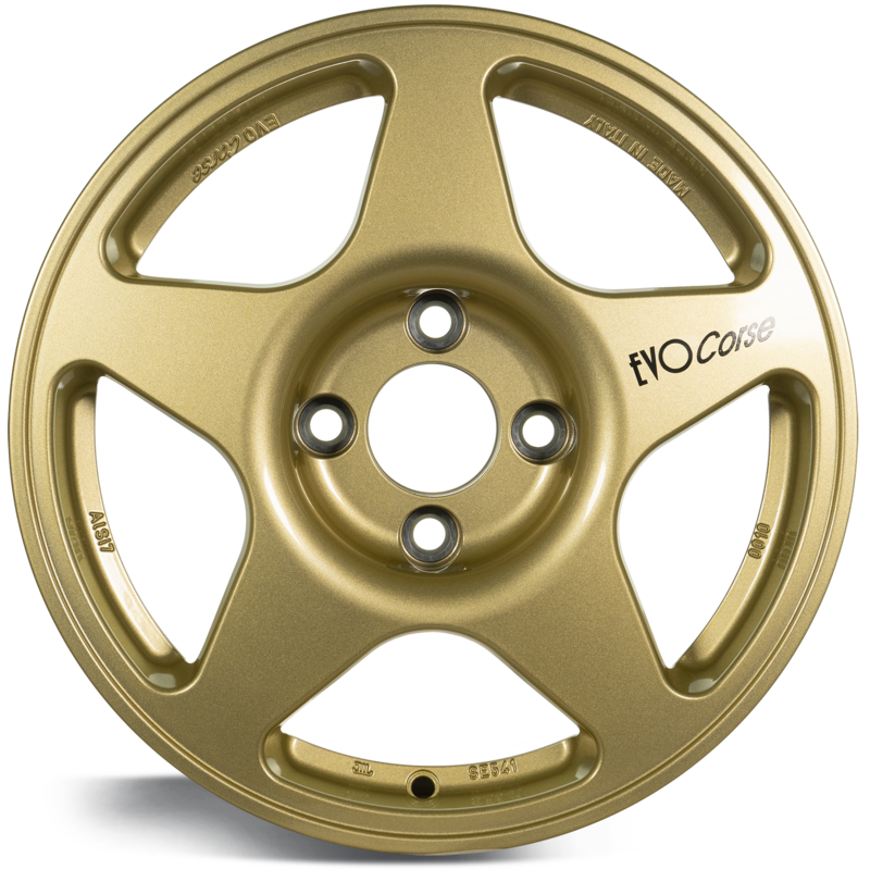 Jante Evo Corse Lion V39 15x7" 4x108 ET26, Doré