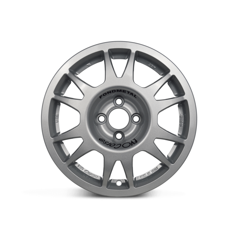 Jante Evo Corse SanremoCorse 17x7" 5x108 ET41, Gris Argenté (Renault Clio R3)