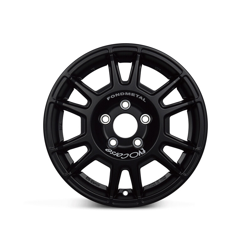 Jante Evo Corse OlympiaCorse 15x6.5" 4x110 ET10, Noir Mat