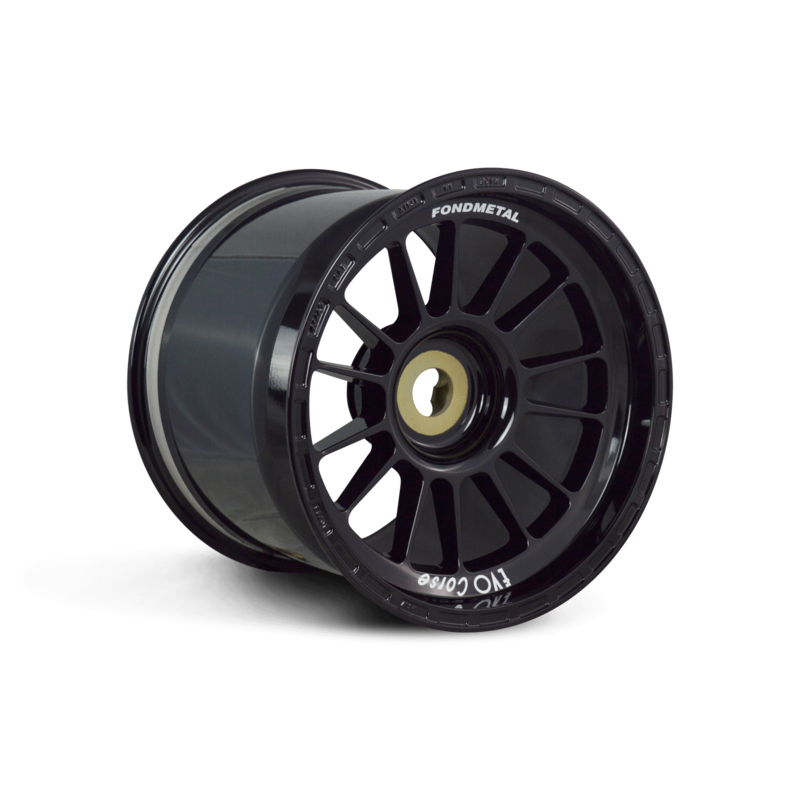 Jante Evo Corse FormulaCorse 13x9" 16x98 ET1.65, Noir Brillant