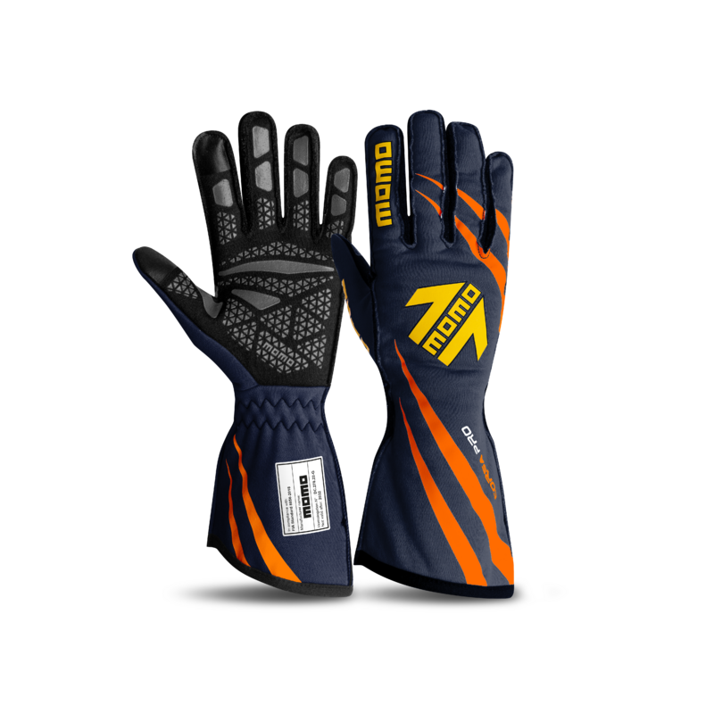 Gants Momo Corsa Pro Bleu Nuit (FIA)