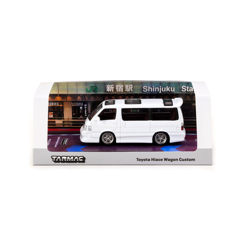 Tarmac Works 1/64 - Toyota HIACE WAGON Custom | Édition Spéciale HK 2023