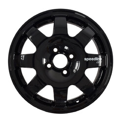 Jante Speedline 2109 SL676 16x6.5" ET45 4x100, Noir Brillant