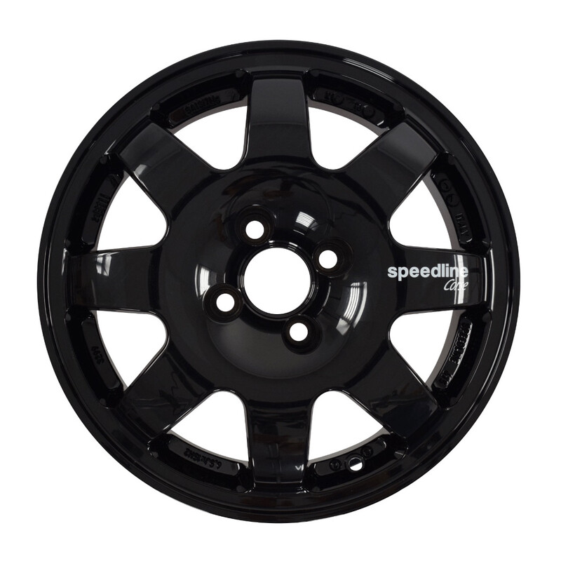 Jante Speedline 2109 SL676 16x6.5" ET45 4x100, Noir Brillant