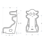 Siège Baquet BPS Racing RS7 (FIA 8855-1999)