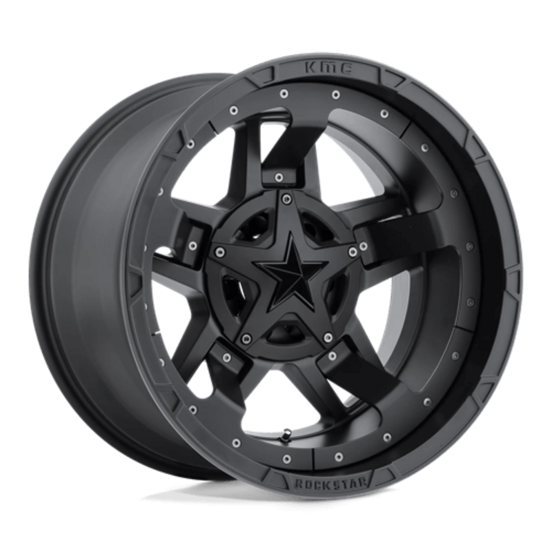 Jante XD827 Rockstar III 17x9" 6x135/139.7 ET-12, Noir Mat