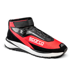 Bottines Sparco Chrono - Noires & Rouges (FIA)