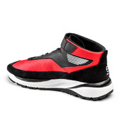Bottines Sparco Chrono - Noires & Rouges (FIA)
