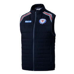 Gilet Coupe-Vent Sparco Martini Racing Bleu Marine