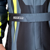 Combinaison Karting Sparco Prime K Noire & Jaune (FIA 8877-2022)