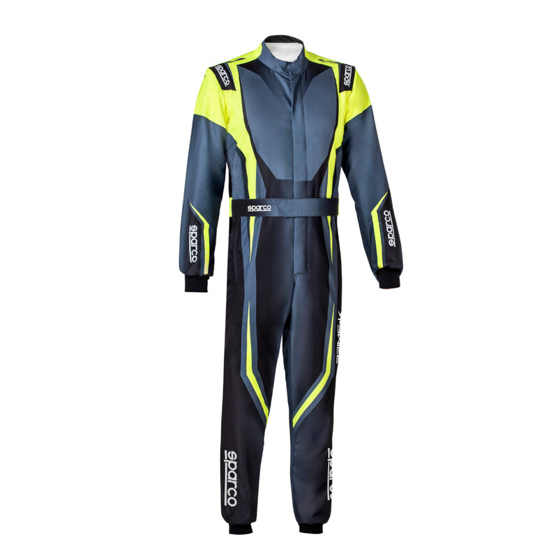 Combinaison Karting Sparco Prime K Noire & Jaune (FIA 8877-2022)