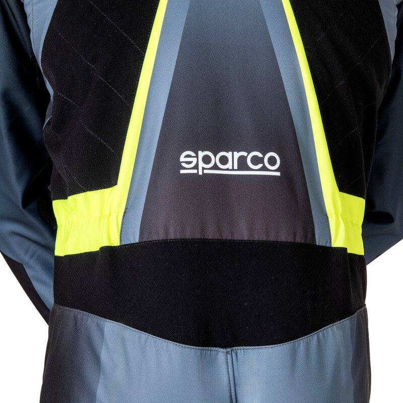 Combinaison Karting Sparco Prime K Noire & Jaune (FIA 8877-2022)
