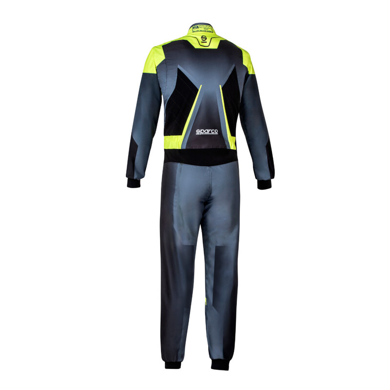 Combinaison Karting Sparco Prime K Enfant Noire & Jaune (FIA 8877-2022)