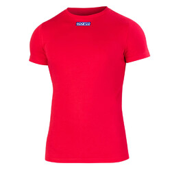 T-Shirt Manches Courtes Karting Sparco B-Rookie Enfant Rouge