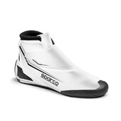 Bottines Karting Sparco K-Prime Blanches & Noires (FIA 8877-2022)