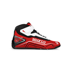 Bottines Karting Sparco K-Run Rouges & Blanches