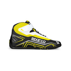 Bottines Karting Sparco K-Run Enfant Noires & Jaunes