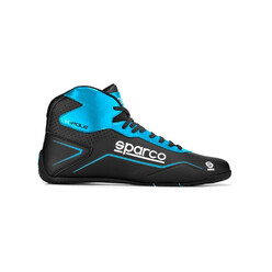 Bottines Karting Sparco K-Pole Enfant Noires & Bleues