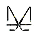 Harnais 6 Points 3"+2" OMP ONE Convertible (FIA, Hans)
