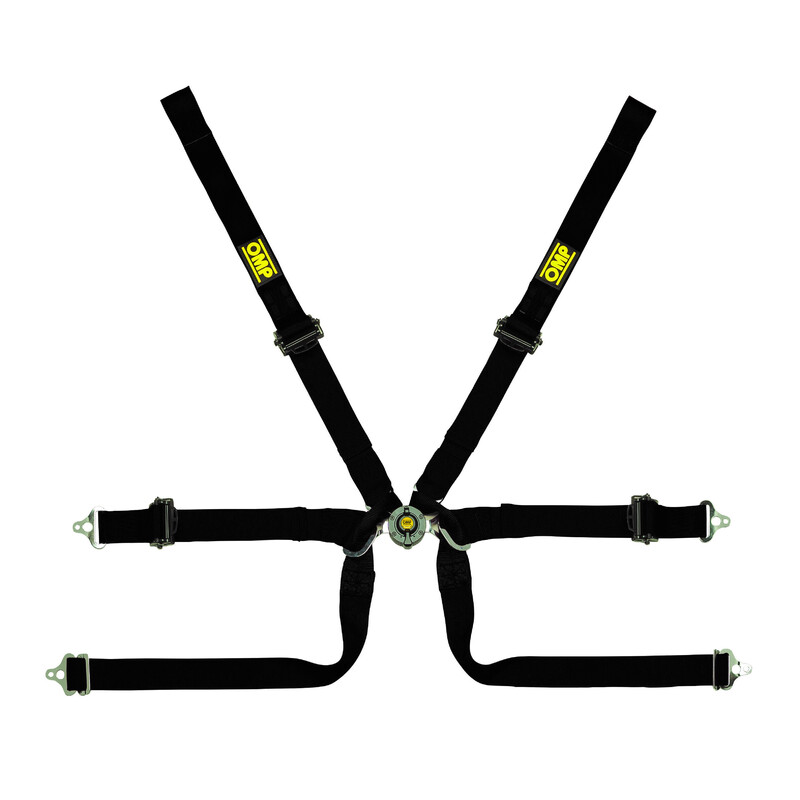 Harnais 6 Points 2" OMP Tecnica Formula (FIA, Hans)