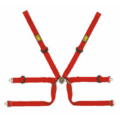 Harnais 6 Points 2" OMP Tecnica Prototype (FIA, Hans)