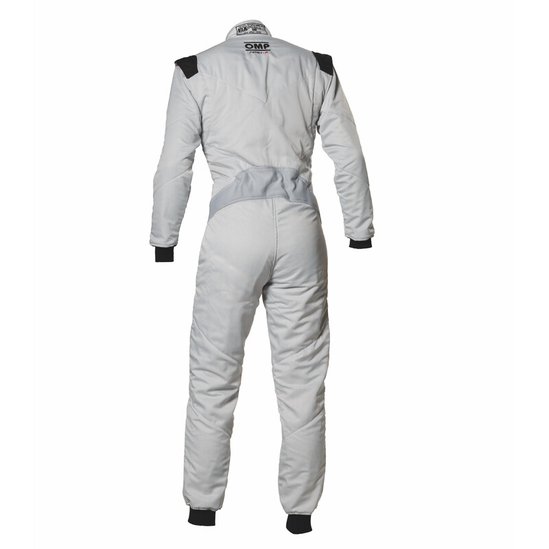 Combinaison OMP First-S Grise Argentée (FIA 8856-2018)