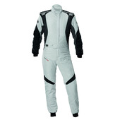 Combinaison OMP First EVO Grise / Noire (FIA 8856-2018)