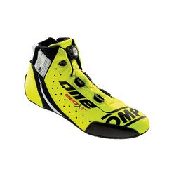 Bottines OMP ONE EVO R - Jaunes Fluo (FIA)